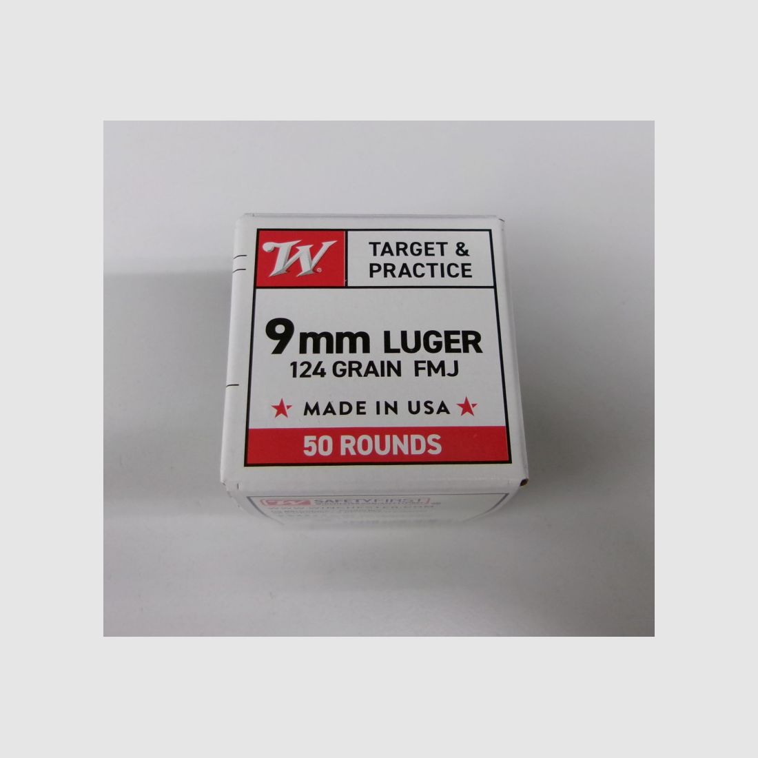 WINCHESTER CARTUCHOS 9X19 QT 50 FMJ
