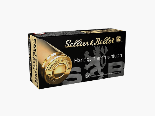 S&B 9mm Luger FMJ 124 gn