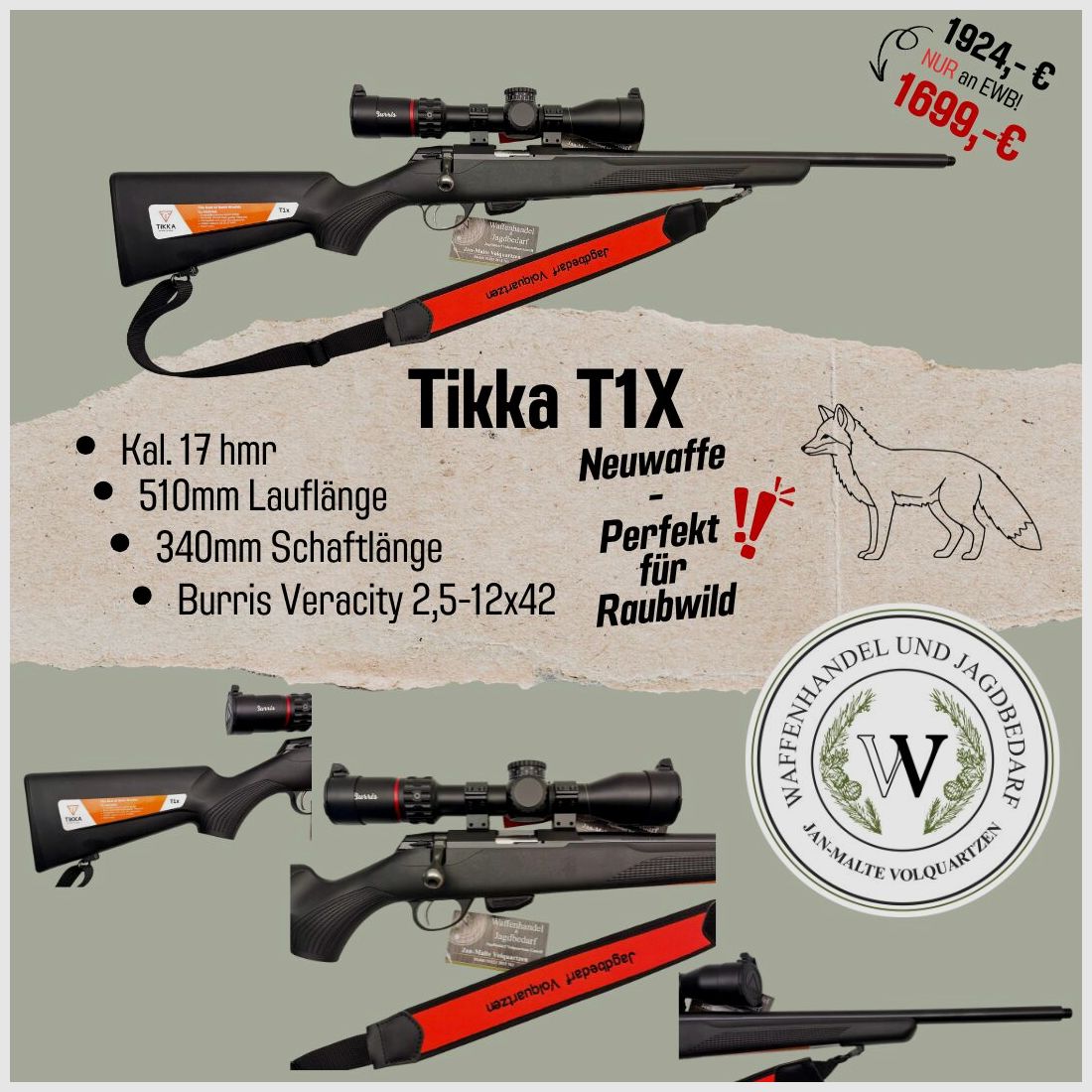 Tikka T1X