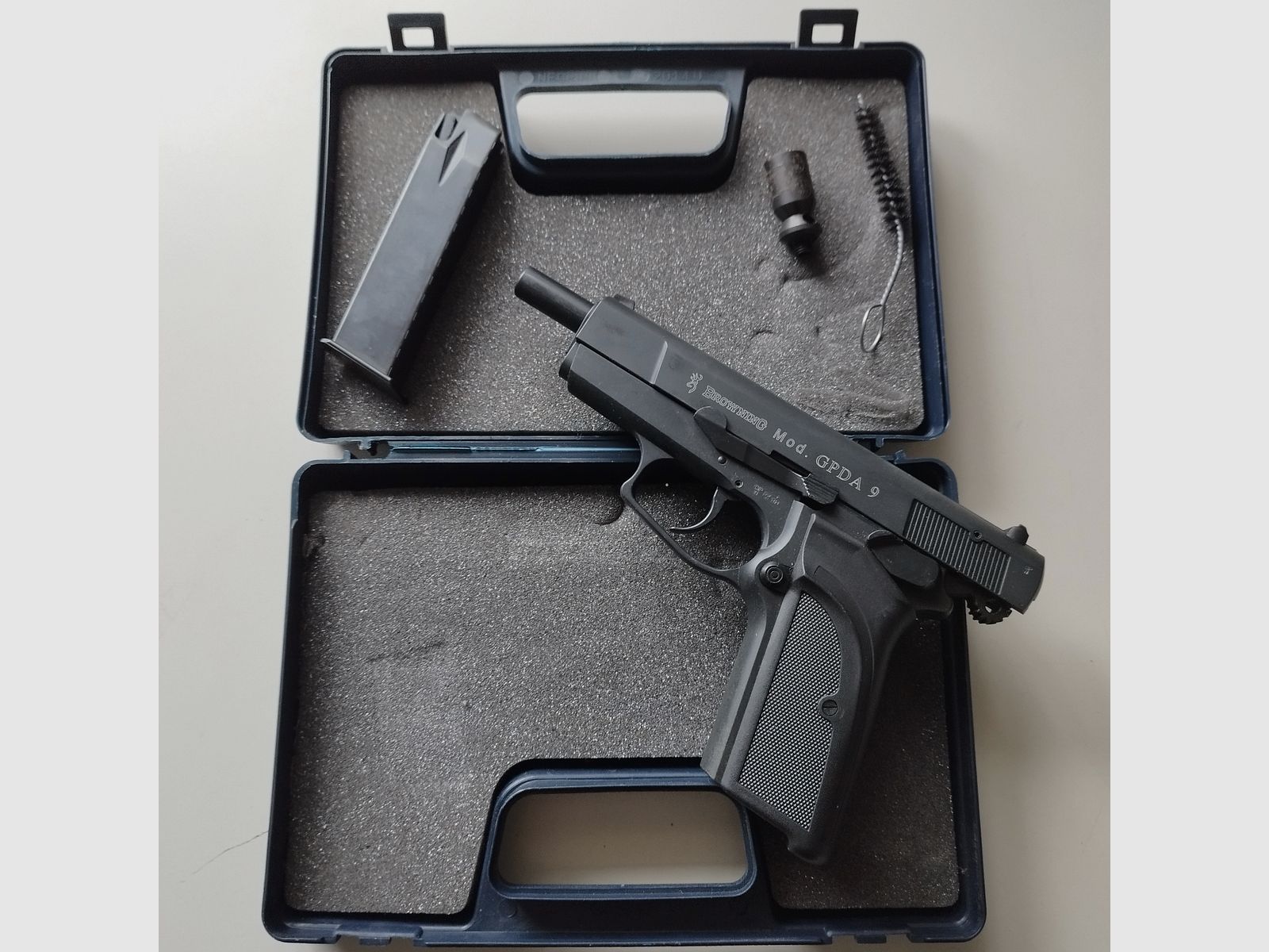 Browning GPDA 9 - 9mm P.A.K. -  SRS Pistole mit Box PTB