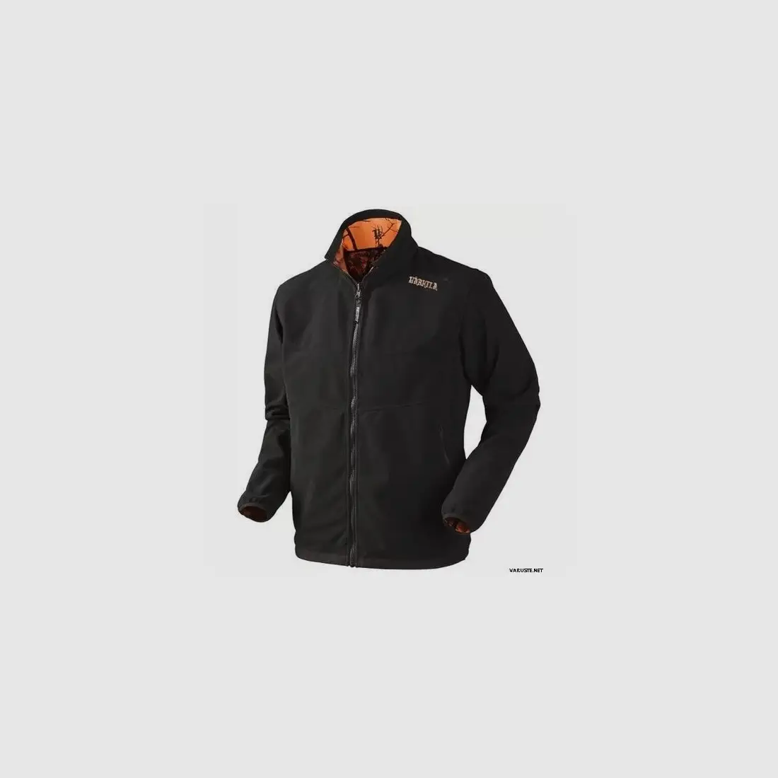 Harkila Grizzly Czarny / Mossy Oak Blaze Odwracalna Kurtka Fleece GORE® Windstopper., zdjęcie 1 z 4