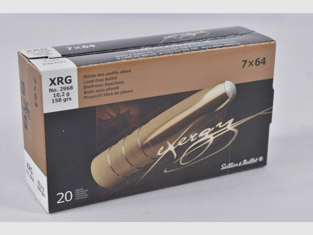 Sellier & Bellot 158grs XRG 20STK