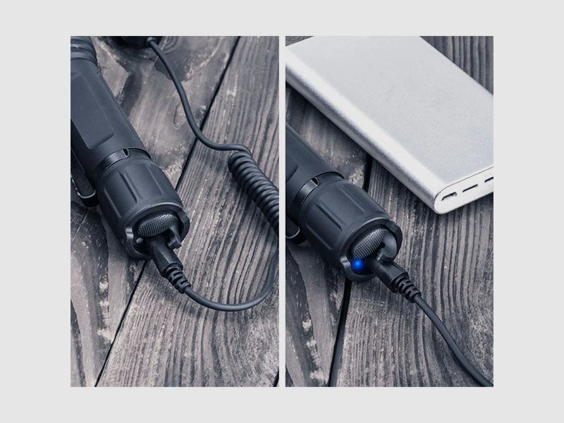 Tactical LED Flashlight T20L, 900 Lumens (including battery), image 8 of 9