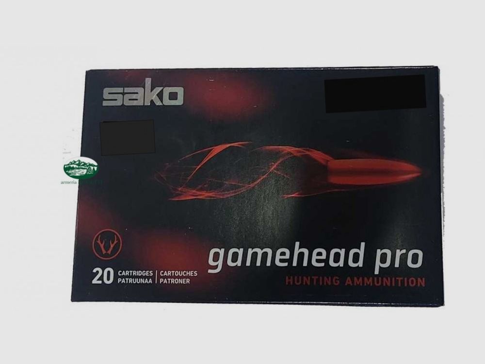 SAKO Munition Kal.308 Win Gamehead Pro 150 gr HPBT Packung 20 Stk. 106A