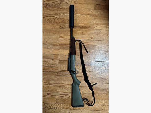 RUGER American Rifle Predator .308 with silencer
