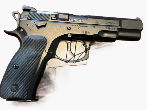 CZ 75 Omega Semi-Automatisch Pistool 1449,00€ afgeprijsd 1200,00€