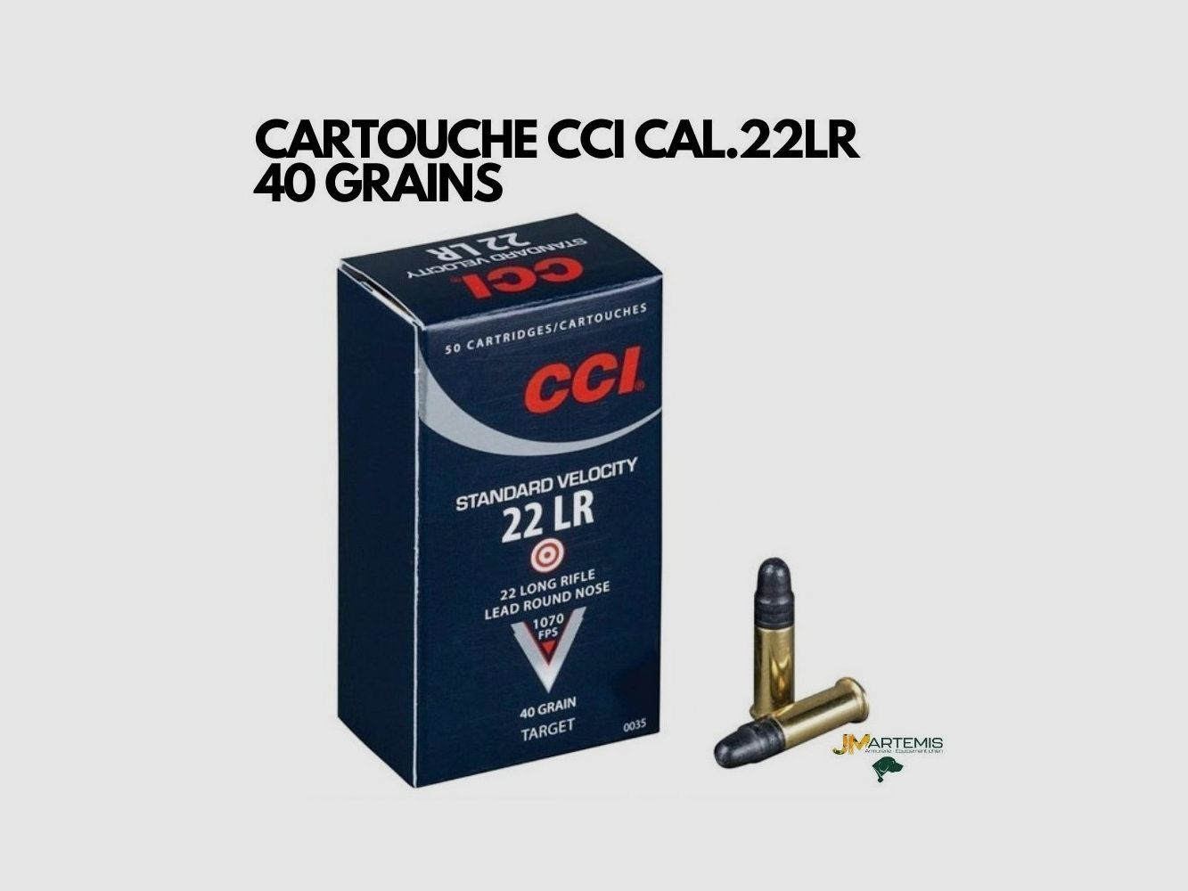 PATRONE CCI Kal.22LR 40 GRAMM x50, Bild 1 von 3