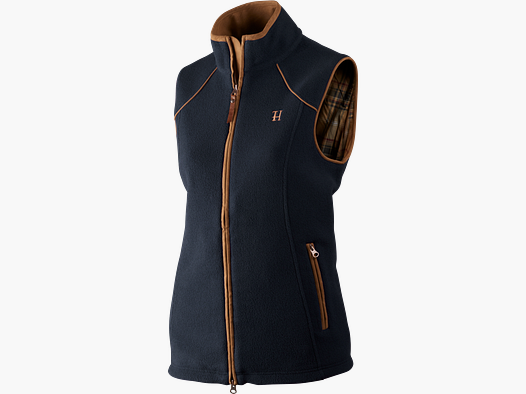 Härkila Sandhem Damen-Fleeceweste Bodywarmer – Dark navy melange
