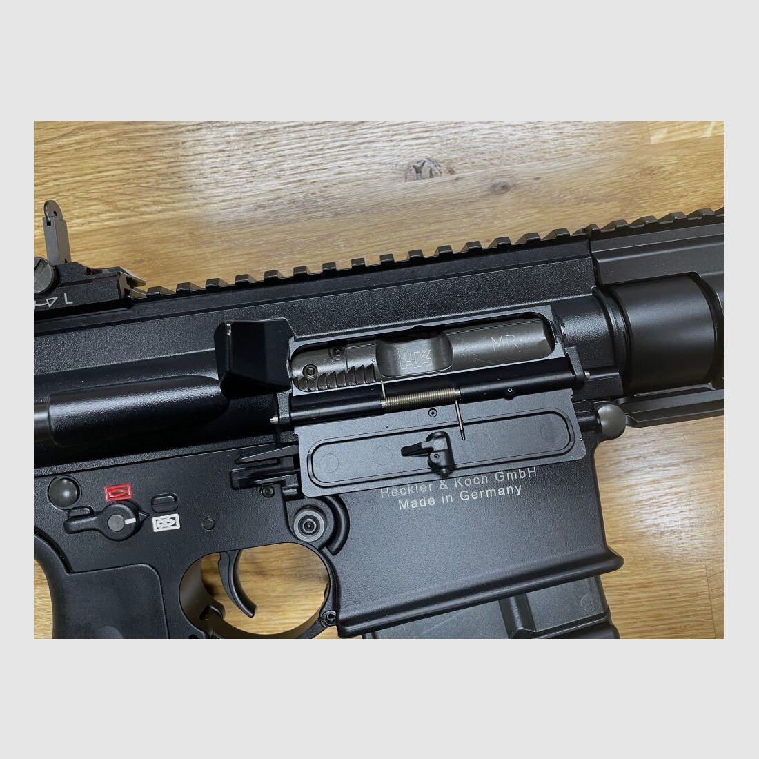 Heckler & Koch MR308 A3 16,5" - halfautomatisch geweer .308 Win. HK MR308 A3 kleur zwart - H&K MR 308 A3 - civiele versie van de H&K 417