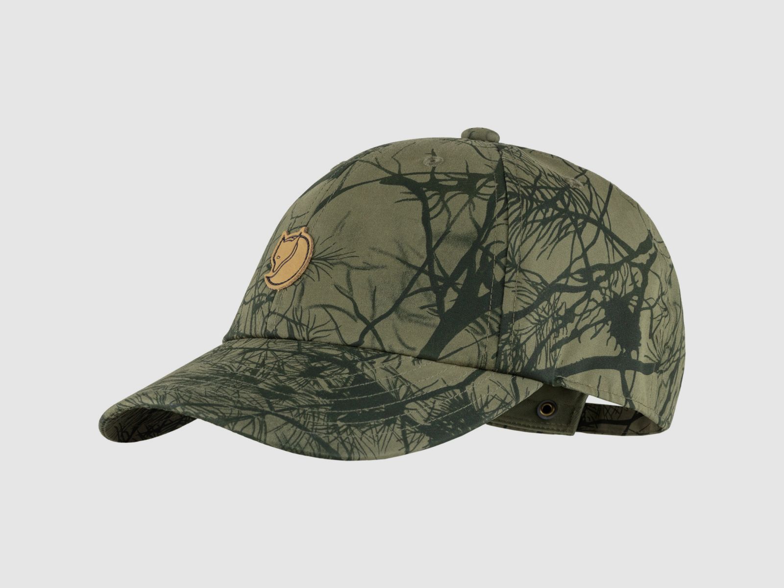 FJÄLLRÄVEN Lappland Camo Cap Green Camo