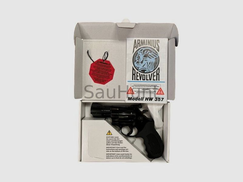 Revolver - Weihrauch Arminius HW 357 Hunter mit Zubehör & sofort versandfertig