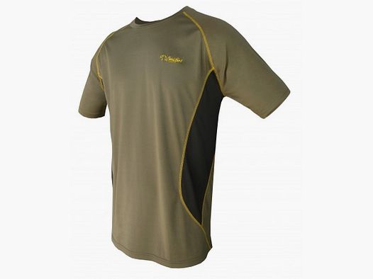 TECHNICAL T-SHIRT Khaki/Gelb Benisport