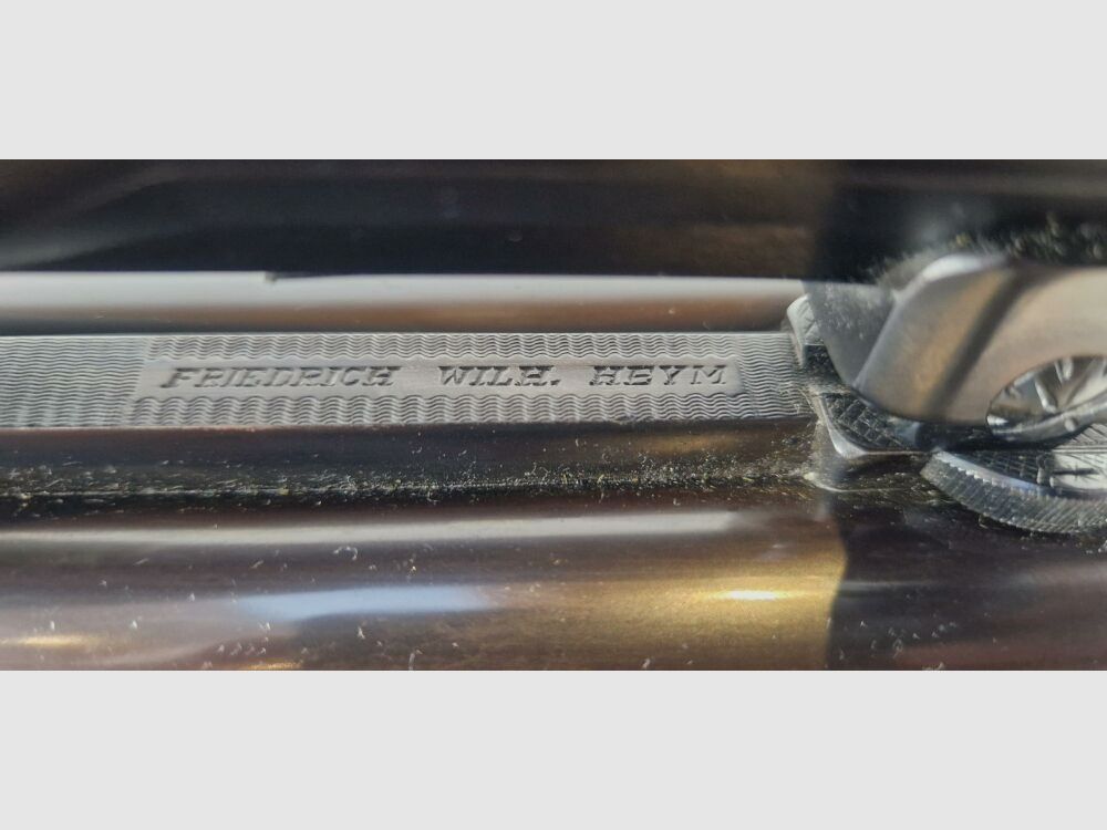 Heym Mod. 37B Deluxe - 7x65R; 12/70 with insert barrel - rare!!!