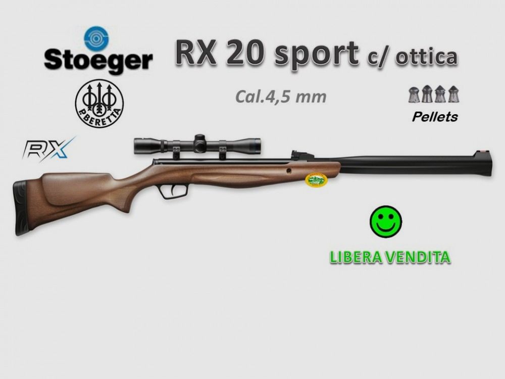 STOEGER RX20 Wood Sport with Optics cal. 4.5 free sale