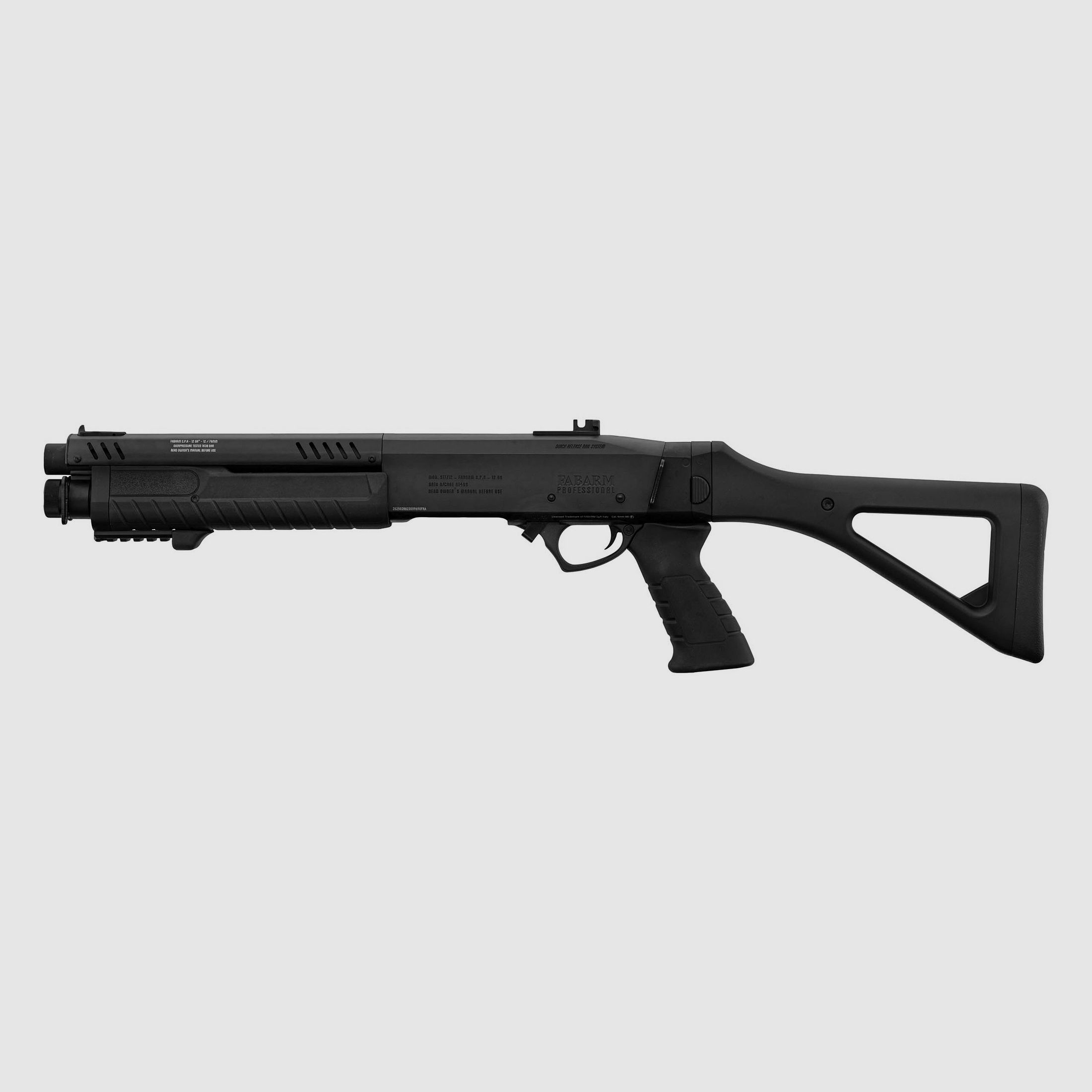 FABARM STF12 Iniziale Compatto Nero 6mm - Airsoft Gas Non BlowBack