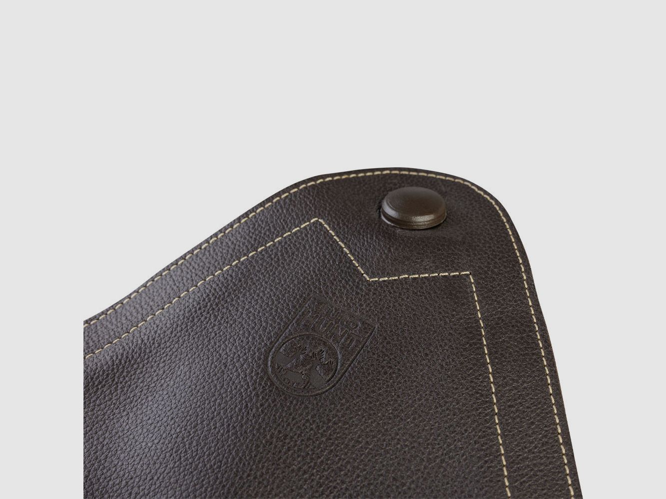 EUROHUNT High Seat Stool Height 70 cm - Hunting Seat Buffalo Leather Metal Feet, image 3 of 7