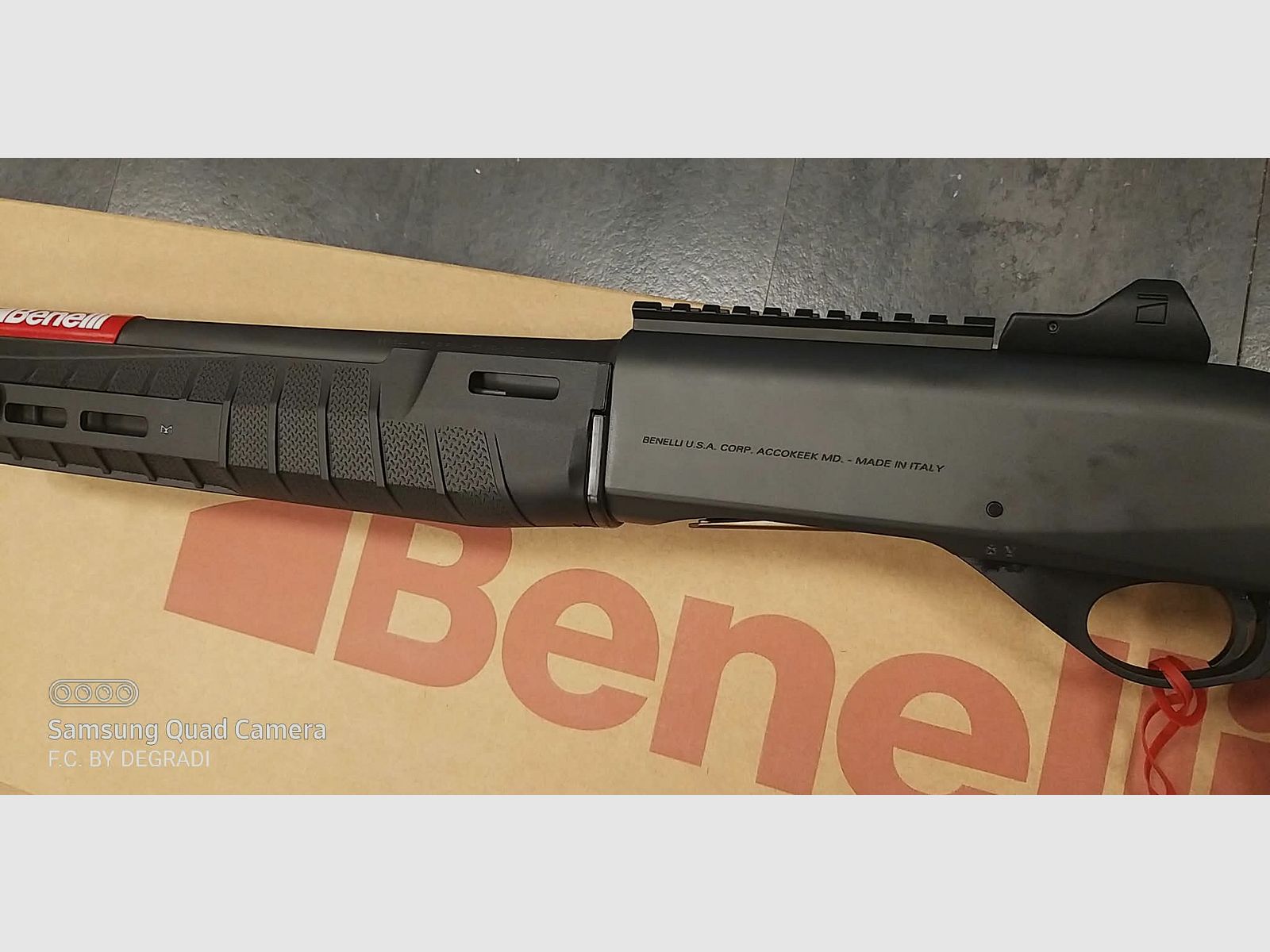 Benelli fucile semiauto. mod. M2 G1 Tactical canna 18,5″ cal. 12, immagine 3 di 5