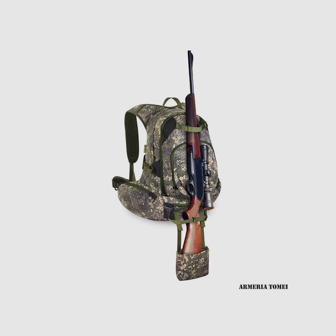 NATURE by MARSUPIO – SAC À DOS – SUEDE CAMO 38, image 3 sur 6