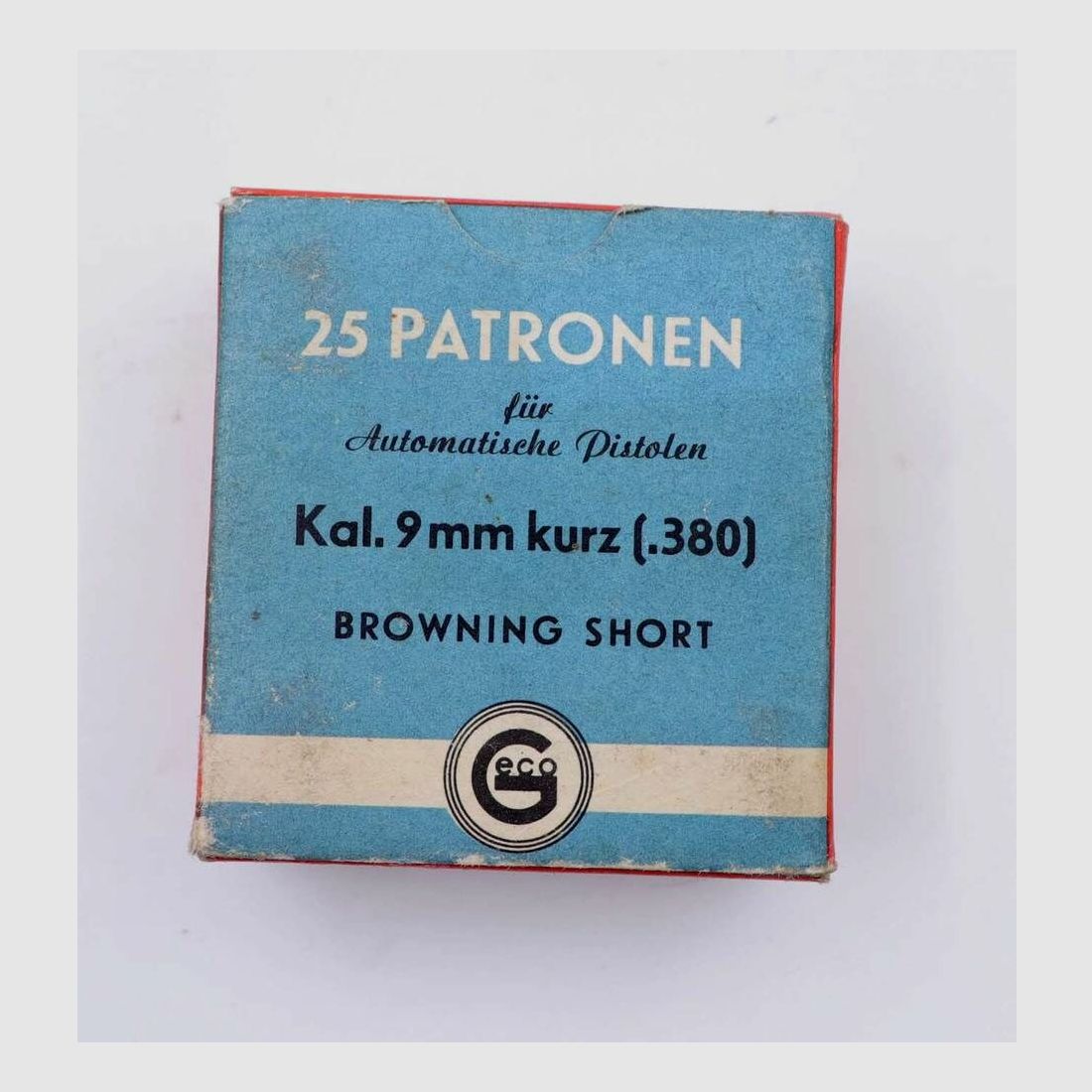 Geco - Fürth Pistolenmunition 9mm Browning short/9x17