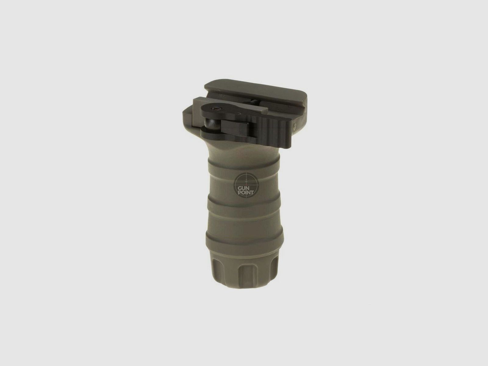 FMA Short Vertical Grip QD-Foliage Green