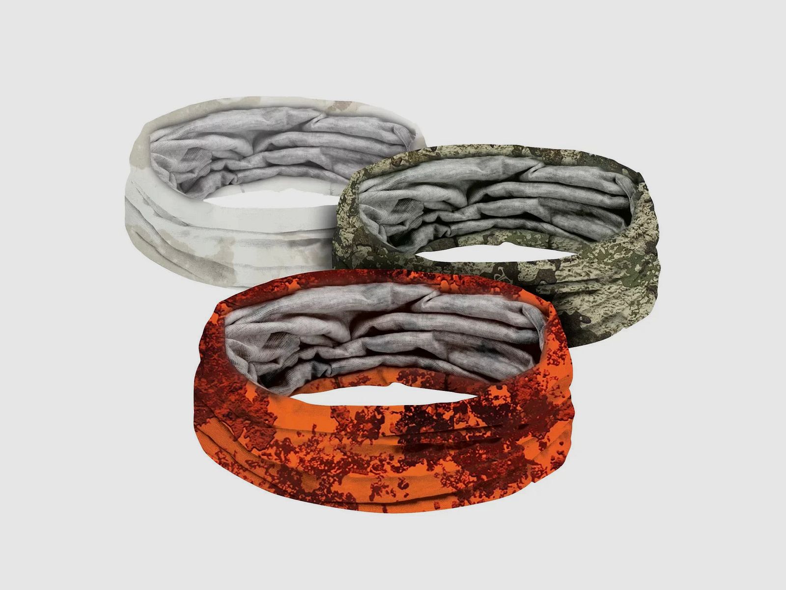 Pinewood Multifunktionstuch 3er-Pack Camou