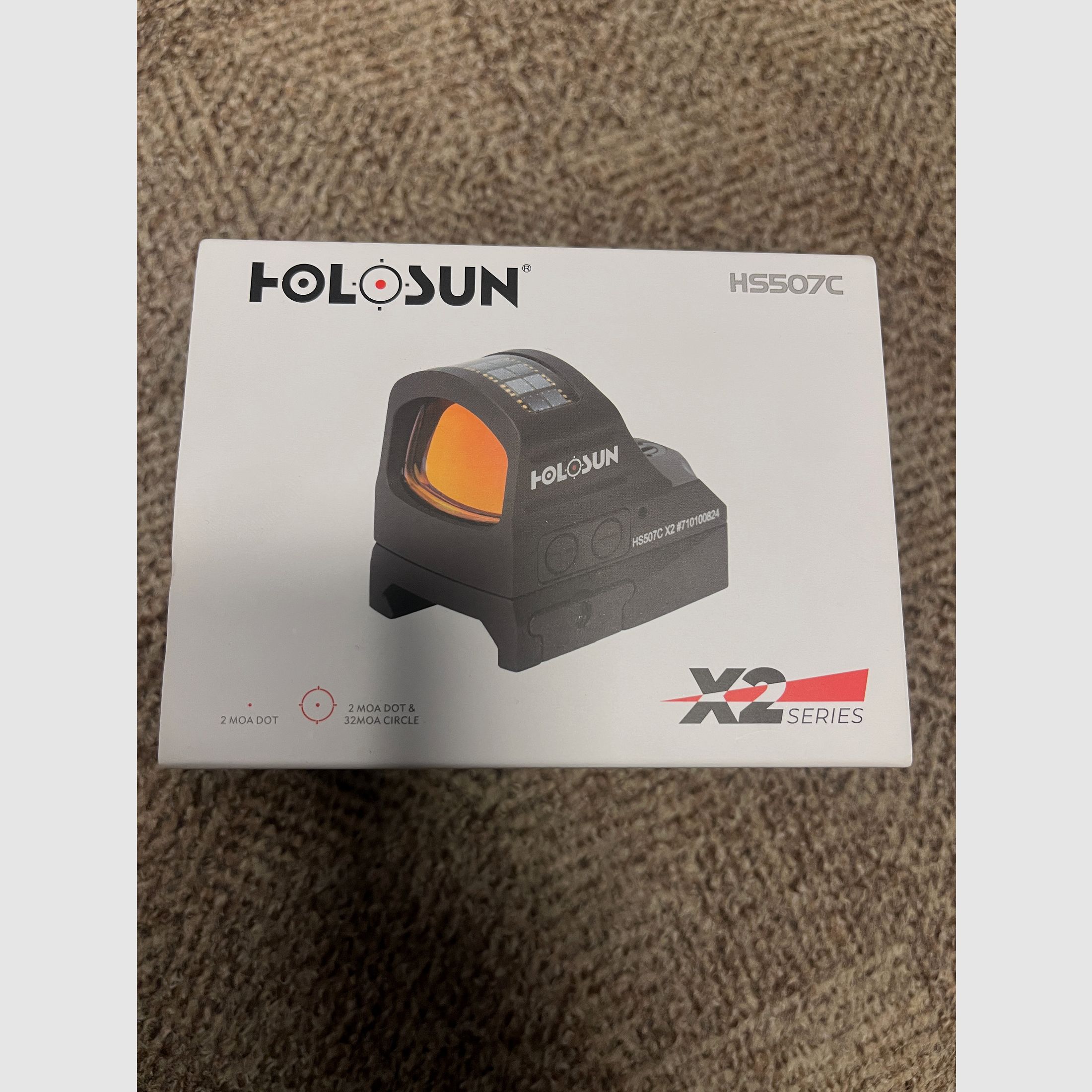  Holosun HS507C-X2 offenes Reflex Rotpunktvisier