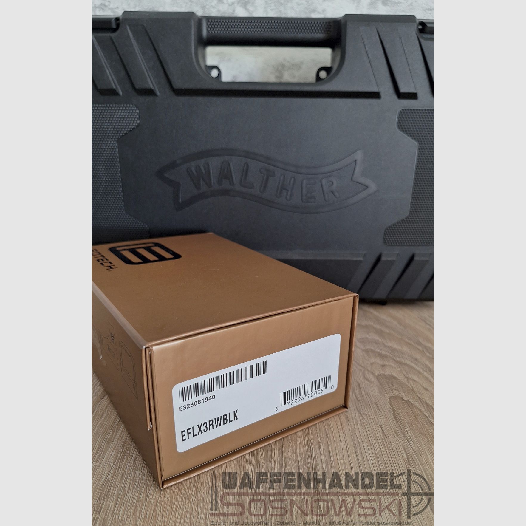 Pistole Walther PDP F-Serie OR 4" 9mm Luger & EOTech EFLX Mini Reflex Sight