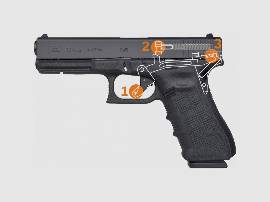 GLOCK 19 GEN 5 MOS FS 9X19 WITH THREADED BARREL, image 4 of 6