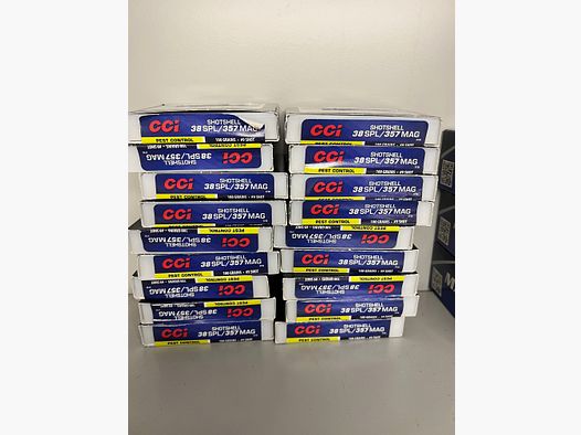 CCI 38 Special cartucho de perdigones 6,48g/100grs
