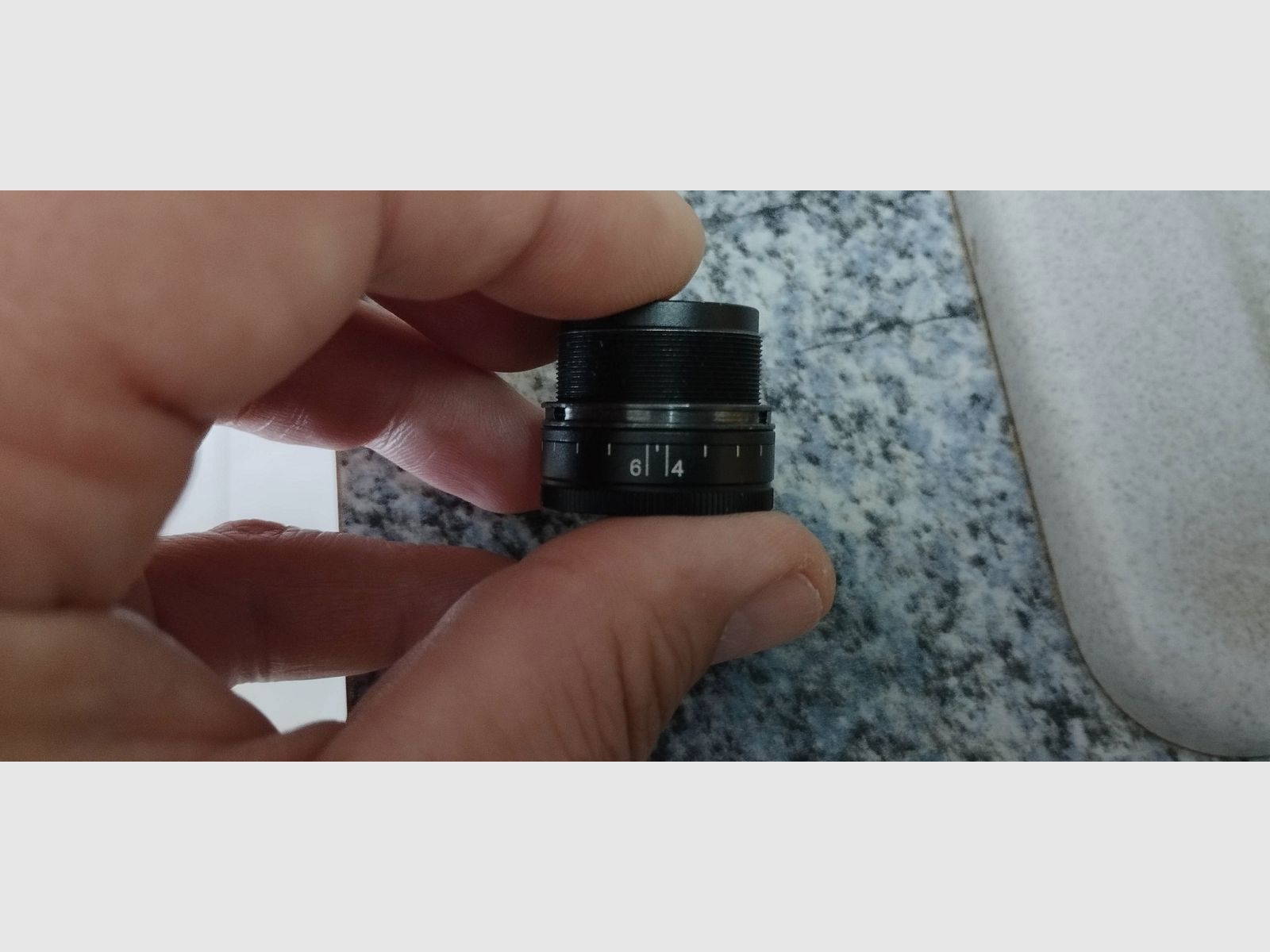 Adjustable ring sight Gehmann 4-6mm with cant control