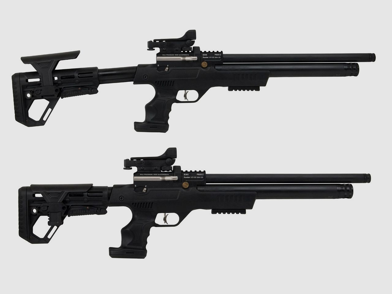 Pressluftgewehr Kral Arms Puncher NP-03 Carbine Kunststoffschaft inklusive Red Dot Kaliber 4,5 mm (P18)