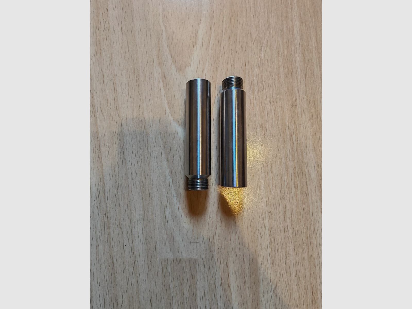 2x afschietbuizen voor AEA Scuba Ringer MK2 & Defender van roestvrij staal | .35 / 9 mm | 480 Bar klaar | NIEUW
