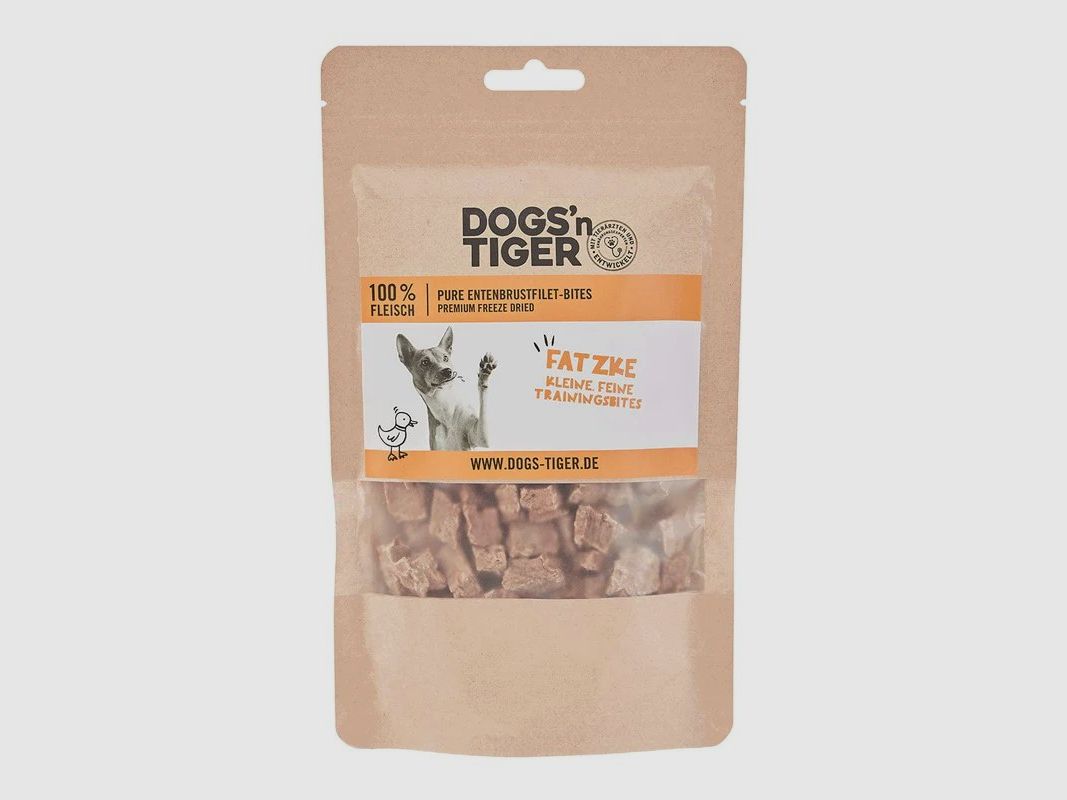 Dogs’n Tiger Hundesnack Fatzke Ente 80g