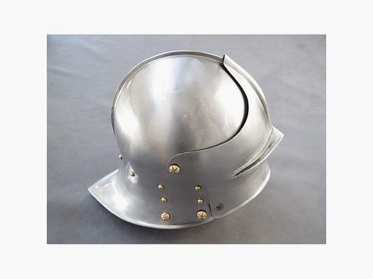 Deutsch Schaller Helm 1,6 mm schaukampftauglich etwa um 1480