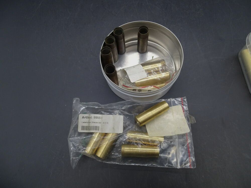 Ladehülsen Persoli Sharps 1863 / 1859 Kaliber .45 15 Stück # 99559