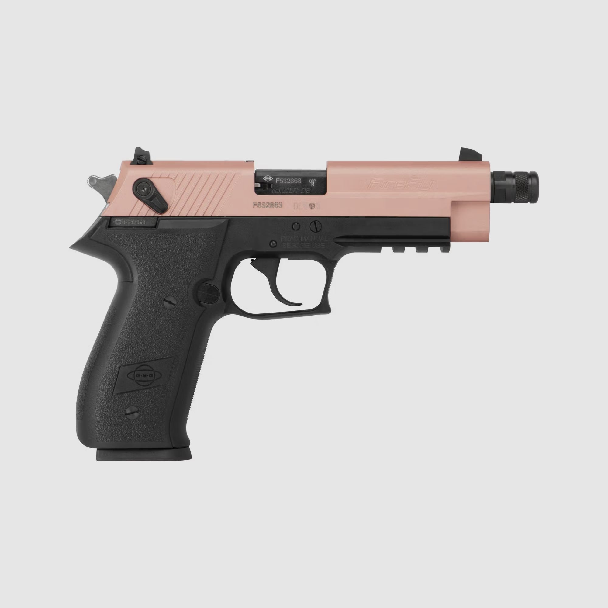 GSG – Pistolet / FireFly / Różowe Złoto SD / .22lr, zdjęcie 1 z 5
