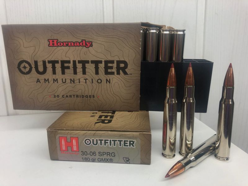 .30 06 Springfield Outfitter 180 grs GMX Hornady bleifrei