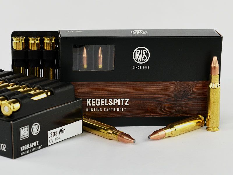 RWS .308 Winchester, KEGELSPITZ 150 grs 1 Packung (20 Schuss á 2,95 €*)
