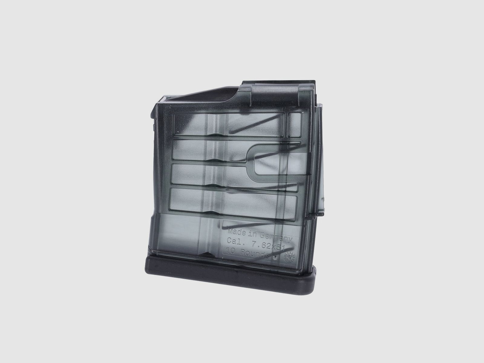 Heckler & Koch 10-Schuss Magazin für MR308 mit schwarzen Magazinboden, Bild 1 von 3