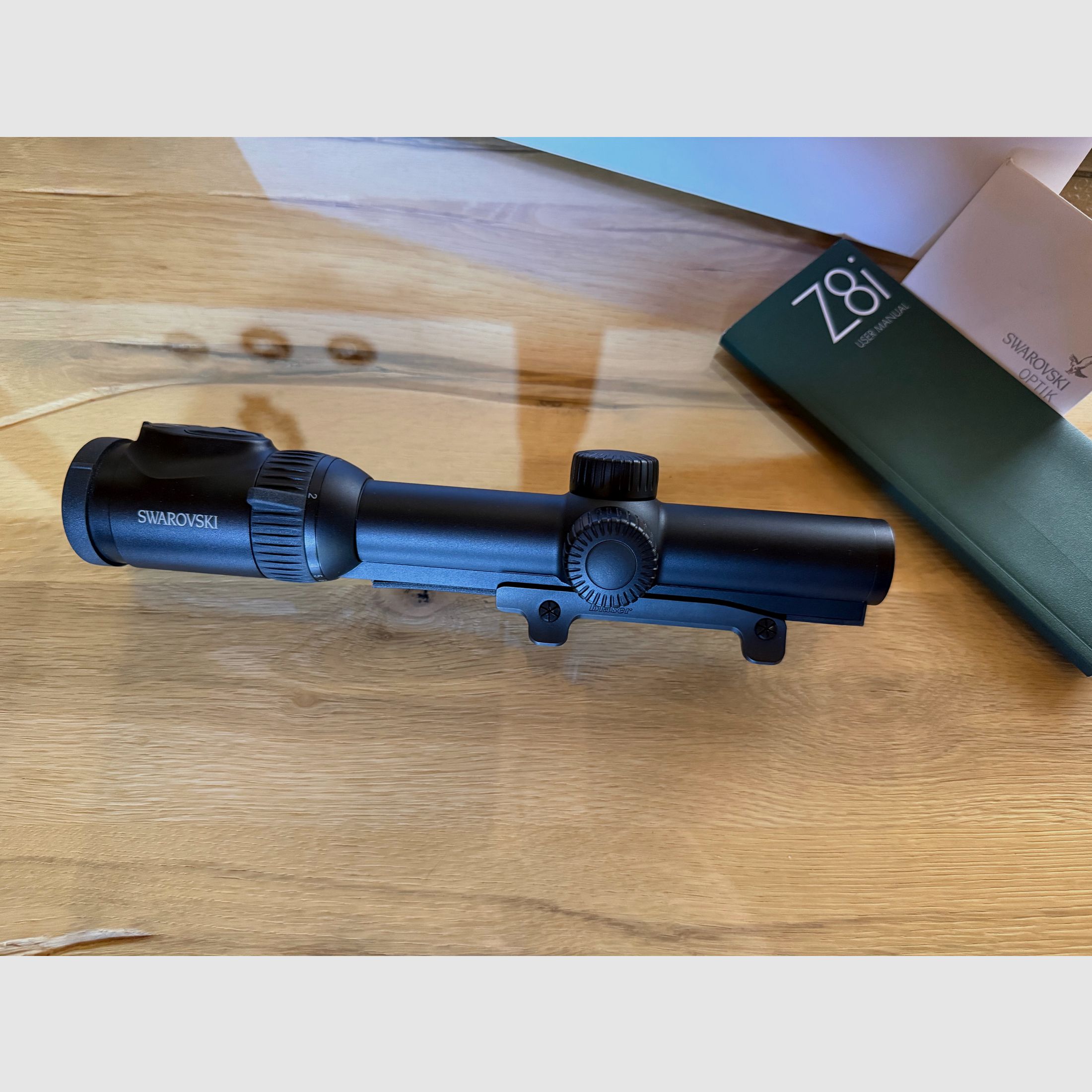 Swarovski Z8i+ 0,75-6x20 scope, like new