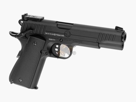 GX45 Mk.I Metall Version GBB Airsoft Pistole in Schwarz -F- | G&G
