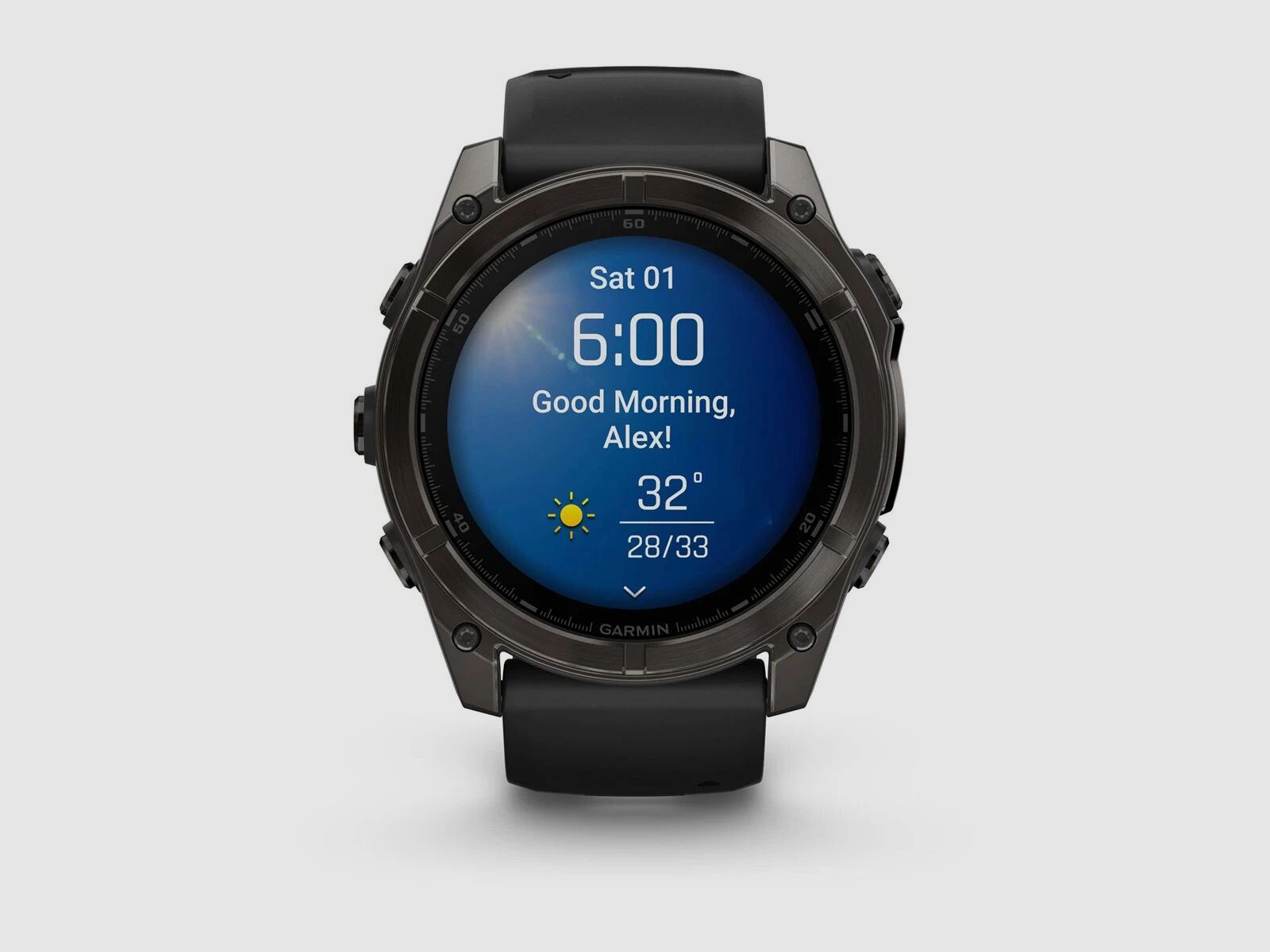 Garmin Fenix 8 51mm Amoled Sapphire Titan - Sportuhr