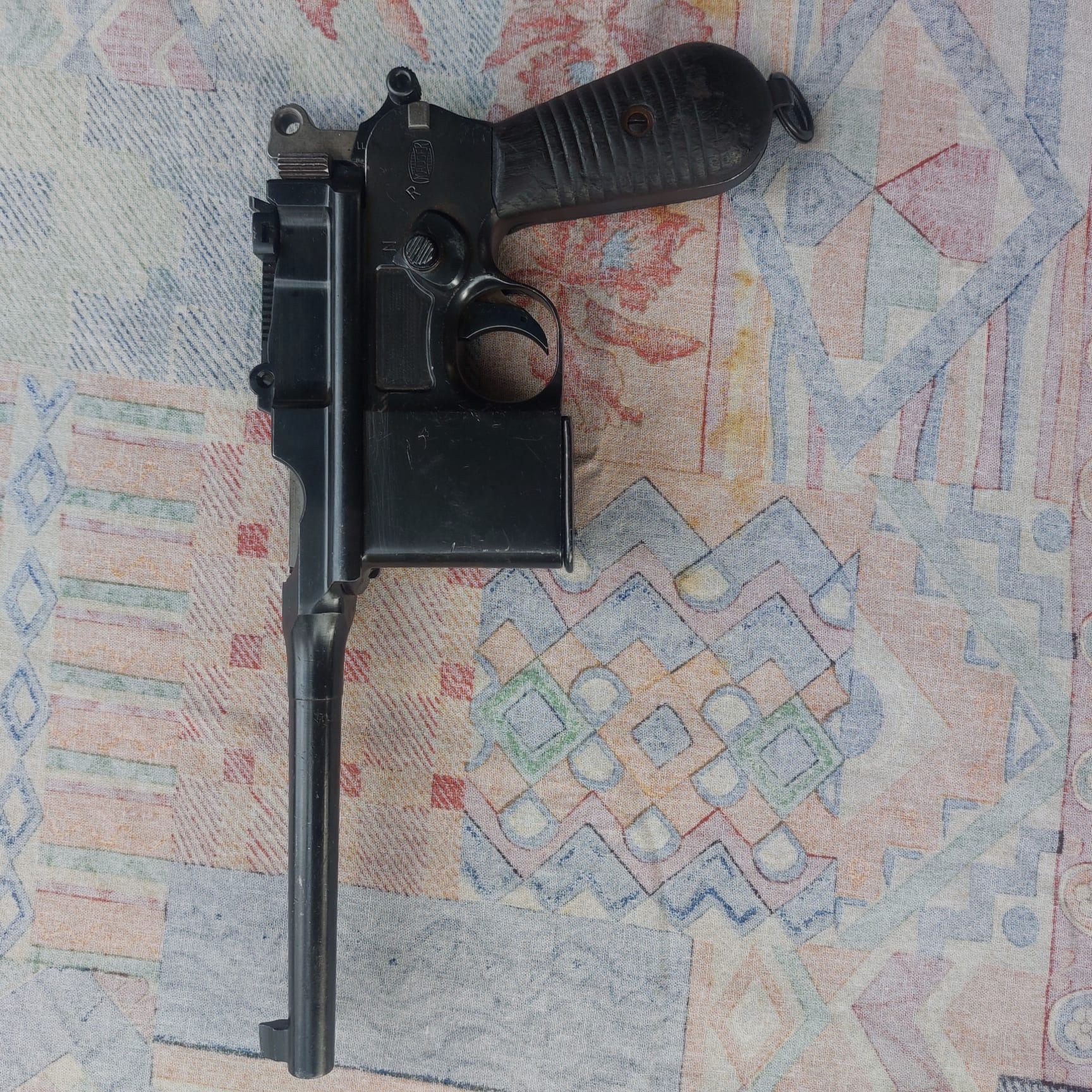 Mauser C 96 / 912 Reihenfeuer stillgelegt in 7.63 Mauser