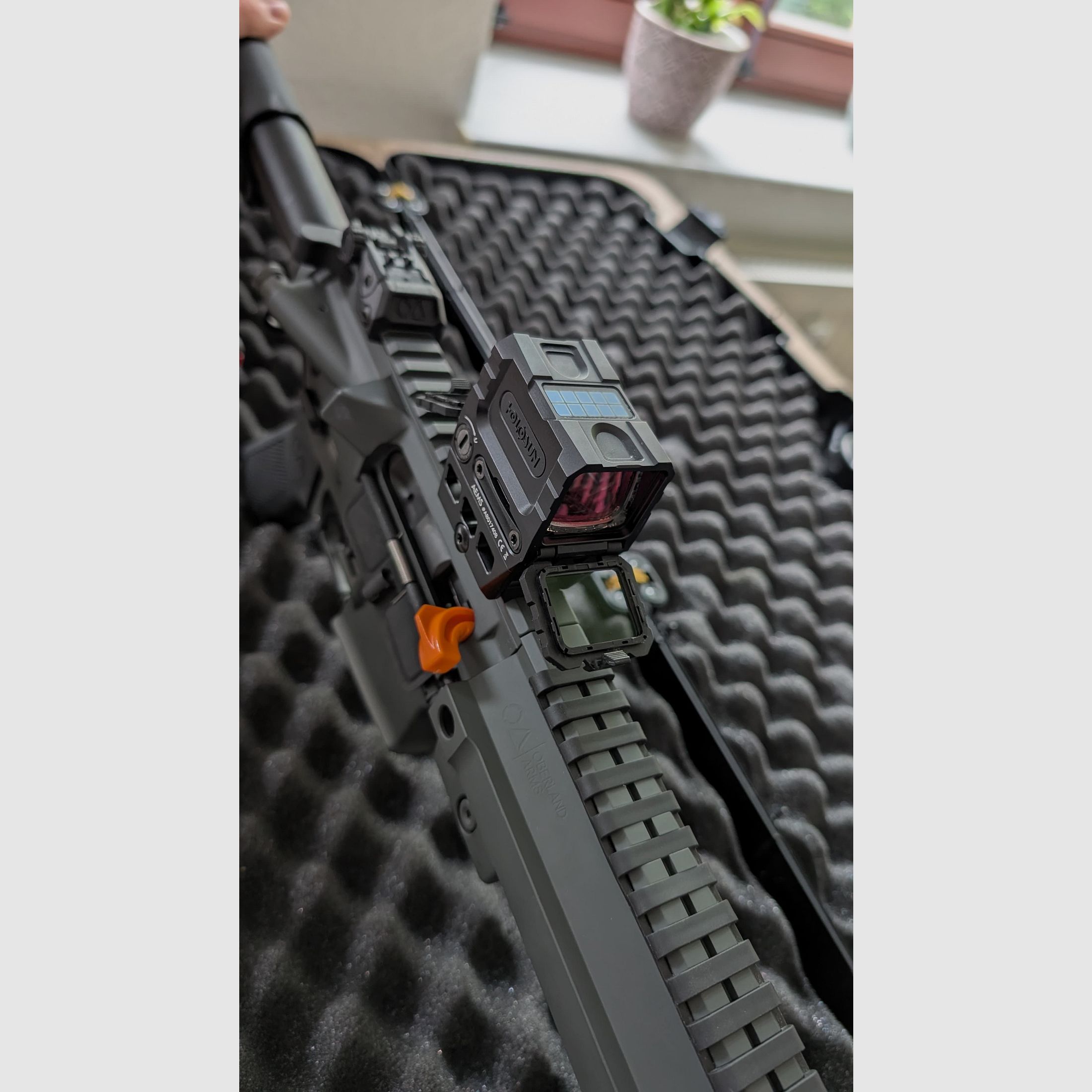 HOLOSUN AEMS - GR, closed reflex sight