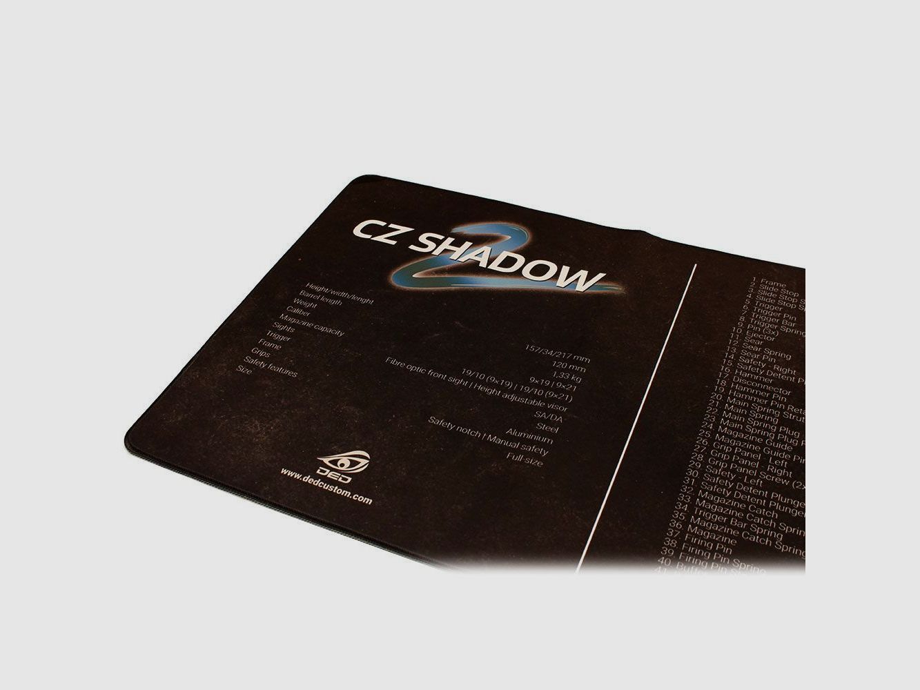 Rubber Mat DED CZ Shadow 2, image 3 of 3