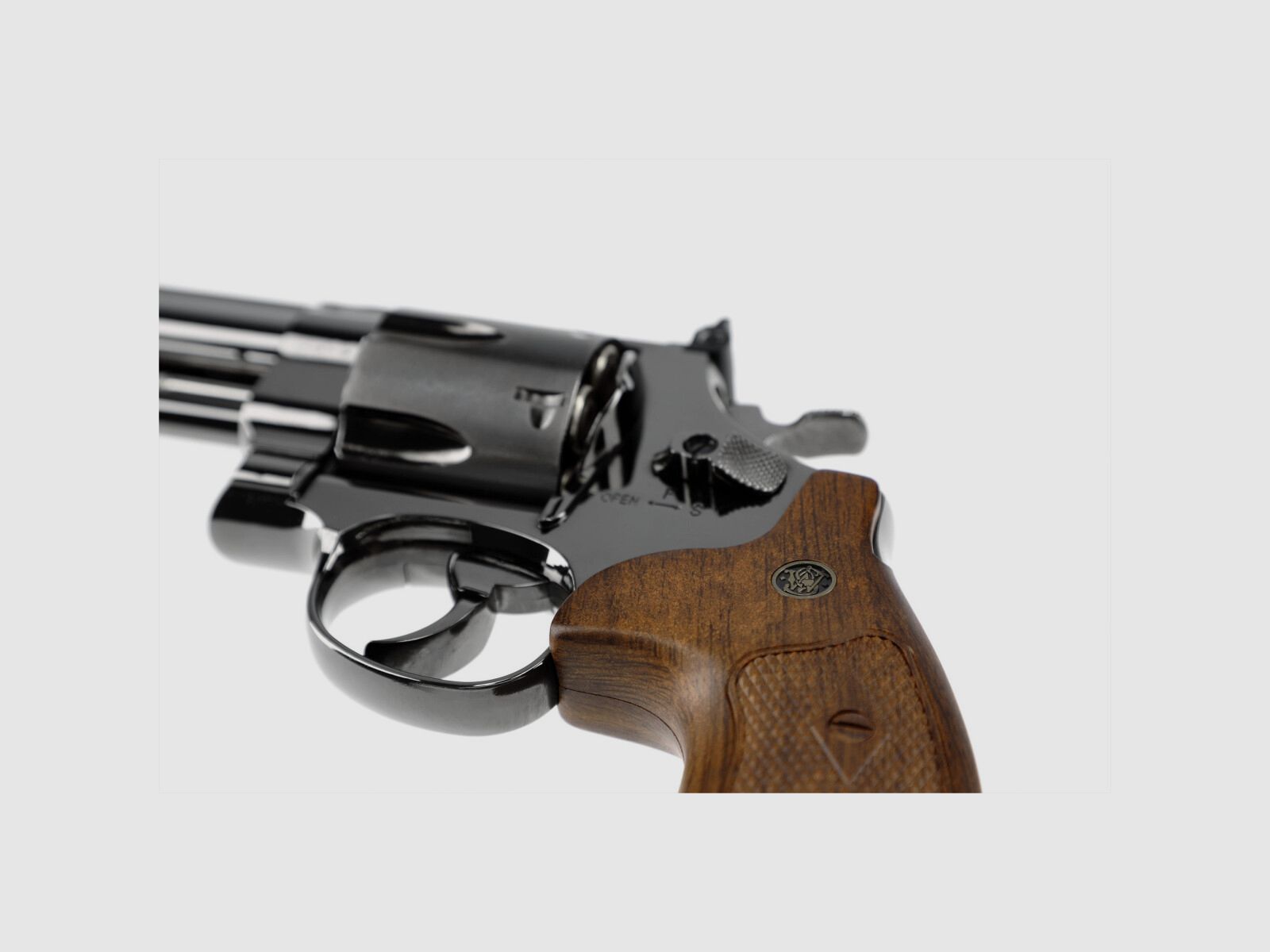 Smith & Wesson M29 6.5 Inch Revolver Full Metal Co2 -F-