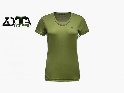 ZOTTA T-Shirt Ambit Damen grün