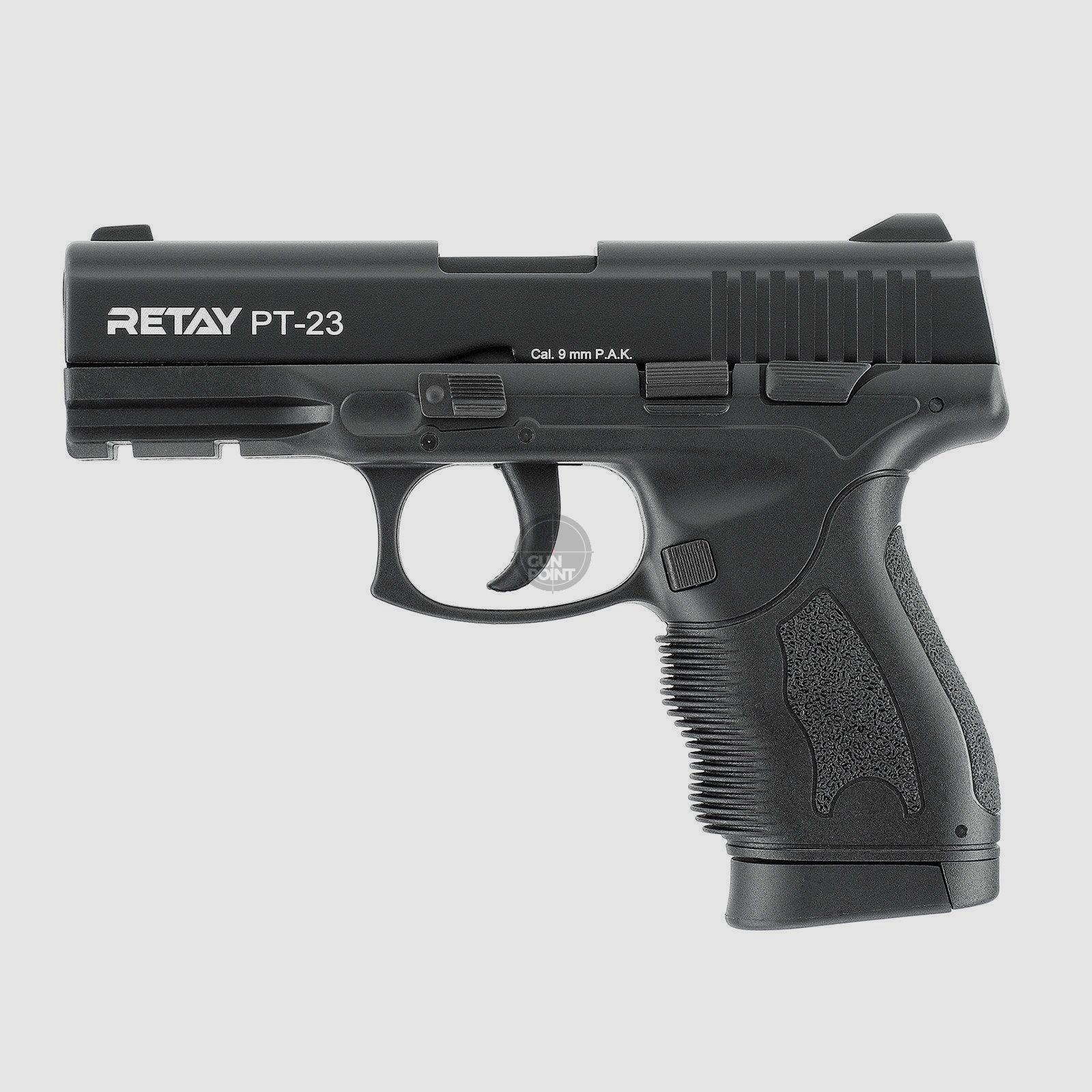 Pistola a gas segnale RETAY PT-23 Black 9mm P.A.K.