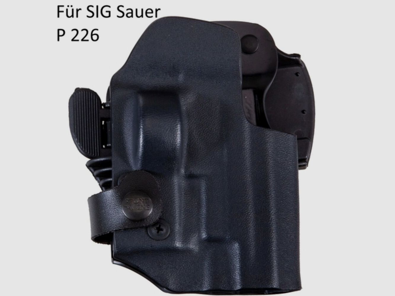 Front Line Gürtelholster Kydex Side Retention Lock CZ P10 F/S/SC