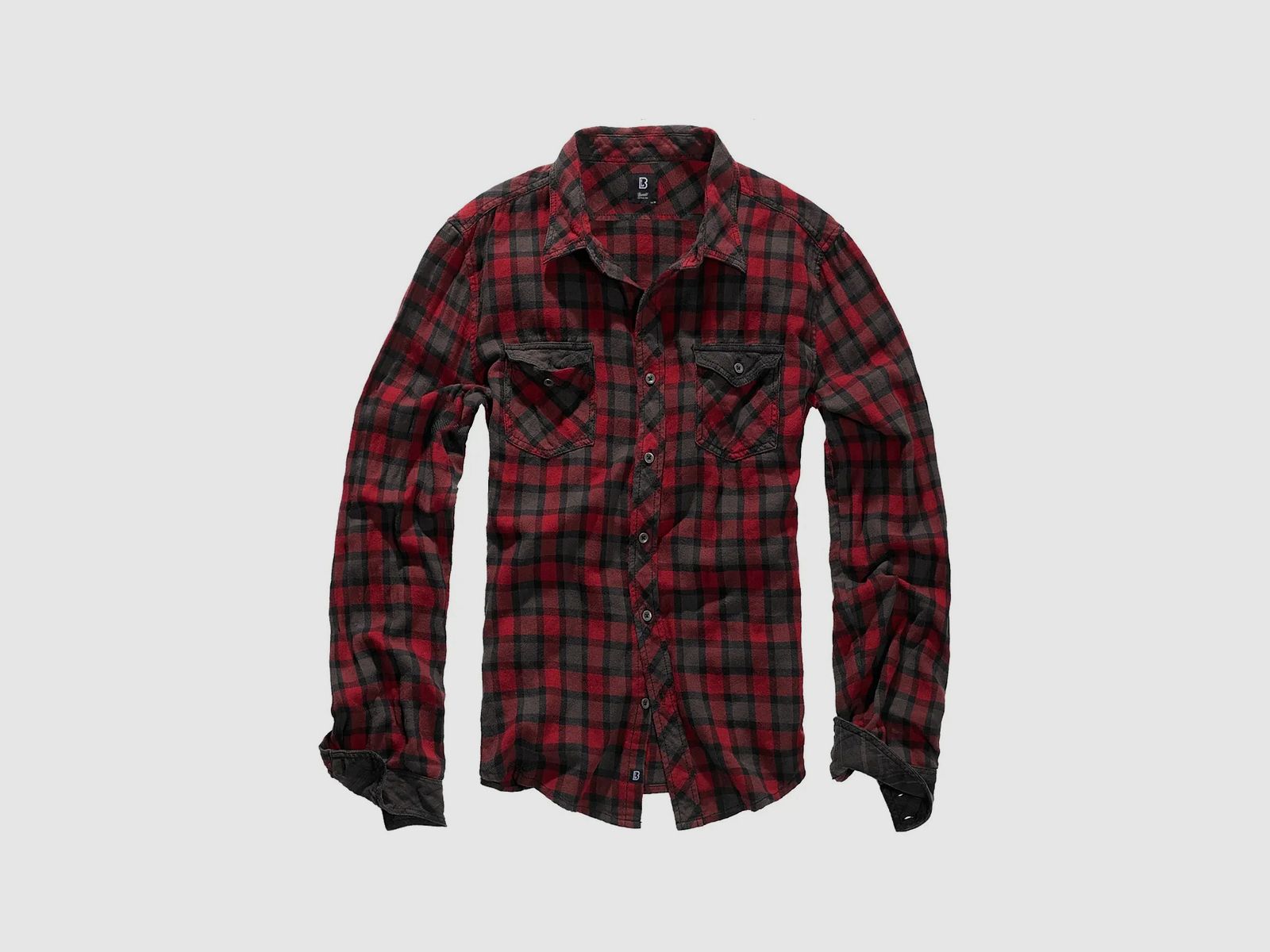 Brandit Shirt Duncan Check red brown